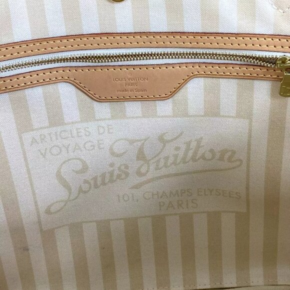 LOUIS VUITTON M40560 MonogramRayures Neverfull MM Shoulder Bag Tote Bag - Picture 2 of 15